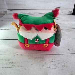 Squishmallows Emmy‎ the Elf 4.5" Christmas Plush Kellytoy Holiday NWT
